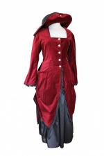Ladies Victorian Bustle Day Costume Size 12 - 14